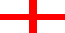 The Cross of Saint George, which is the national flag of England